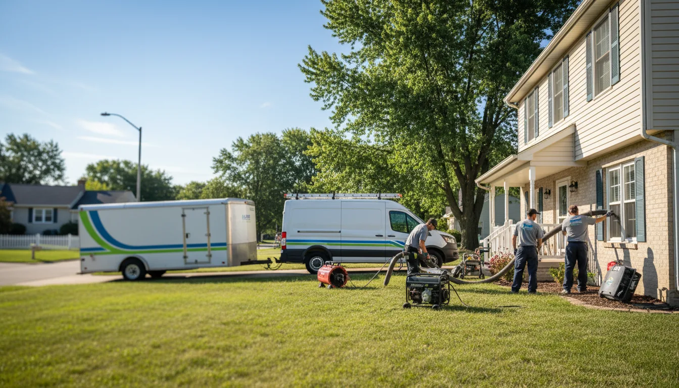 Flooded Basement Restoration And Cleanup With Repair in Osborne, KS near me